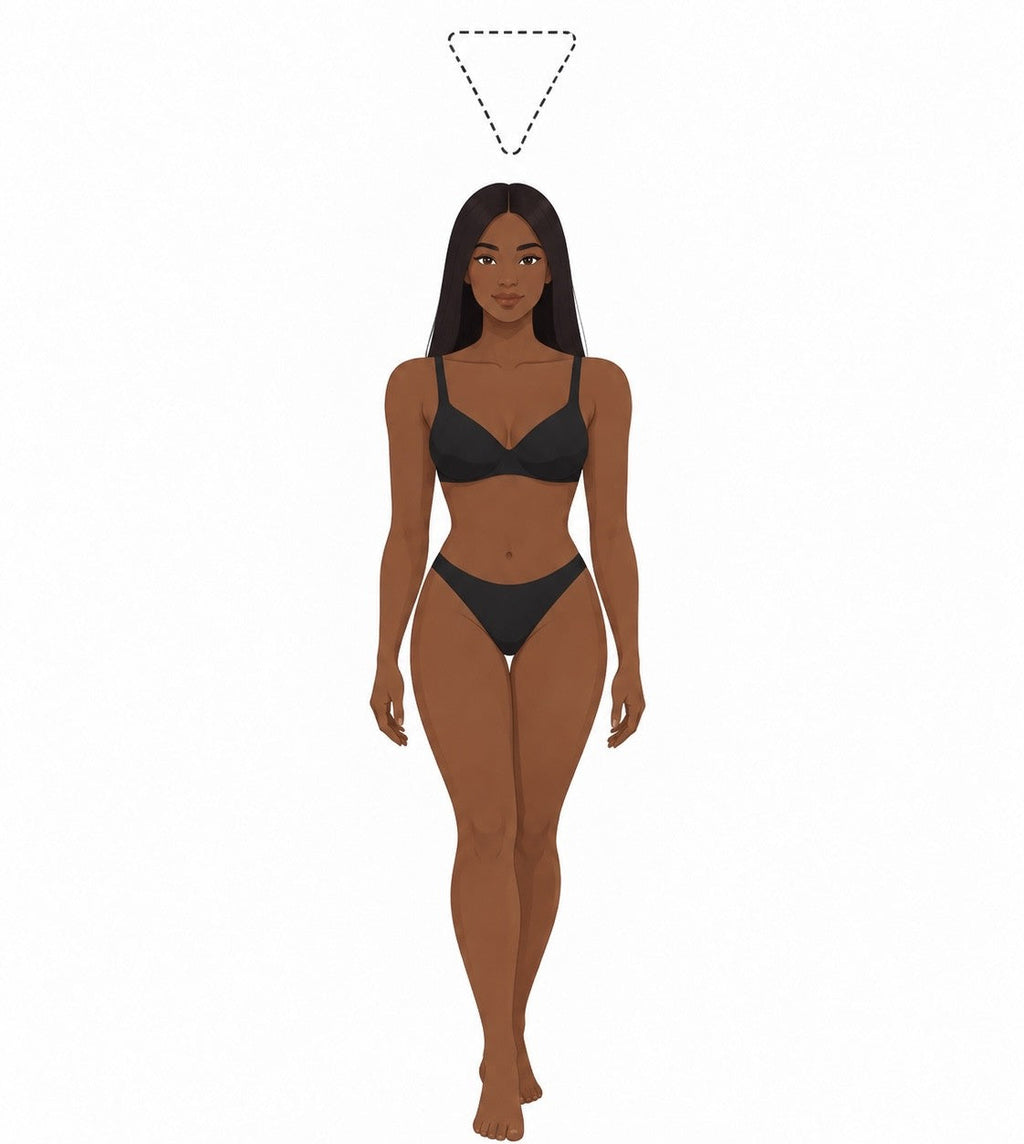Silhouette en V